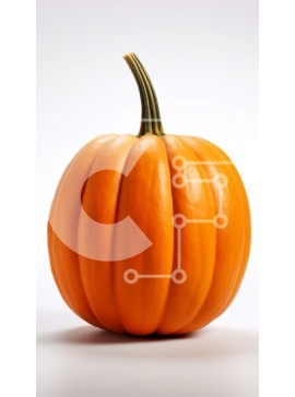 Intra Συλλεκτικό Ξύλινο Παζλ Plywood  4mm - Εικόνα μιας κολοκύθας Σε Ξύλινο Κουτί - Διαστάσεις Puzzle: 10x10 cm – 25 κομμάτια