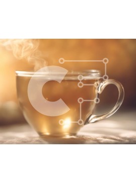 Σετ των 2 Intra Συλλεκτικό Ξύλινο Παζλ Plywood  4mm - Φλιτζάνι τσάι με ατμό που ανεβαίνει Σε Ξύλινο Κουτί - Διαστάσεις: 10x10 cm – 25 κομμάτια