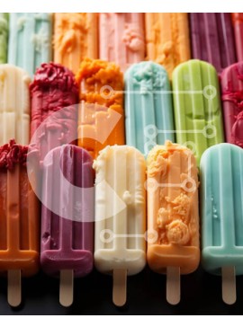 Σετ των 2 Intra Συλλεκτικό Ξύλινο Παζλ Plywood  4mm - Ζωντανά και νόστιμα λαχανικά σε μαύρο φόντο Σε Ξύλινο Κουτί - Διαστάσεις: 10x10 cm – 25 κομμάτια