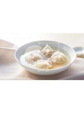 Σετ των 2 Intra Συλλεκτικό Ξύλινο Παζλ Plywood  4mm - Παραδοσιακά κινέζικα ζυμαρικά στη σούπα Σε Ξύλινο Κουτί - Διαστάσεις: 10x10 cm – 25 κομμάτια