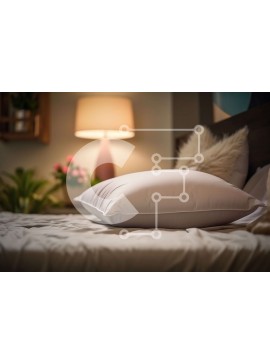 Intra Συλλεκτικό Ξύλινο Παζλ Plywood  4mm - Μίνιμαλ και άνετο υπνοδωμάτιο με λευκό μαξιλάρι, φωτιστικό και φυτό Σε Ξύλινο Κουτί - Διαστάσεις Puzzle: 10x10 cm – 25 κομμάτια