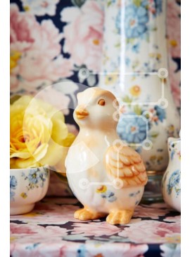 Intra Συλλεκτικό Ξύλινο Παζλ Plywood  4mm - Επιτραπέζια οθόνη με κεραμικά ειδώλια και κύπελλα Σε Ξύλινο Κουτί - Διαστάσεις Puzzle: 10x10 cm – 25 κομμάτια