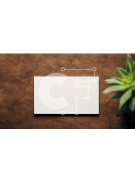 Intra Συλλεκτικό Ξύλινο Παζλ Plywood  4mm - Κενή Λευκή Βίβλος σε ξύλινη επιφάνεια Σε Ξύλινο Κουτί - Διαστάσεις Puzzle: 10x10 cm – 25 κομμάτια