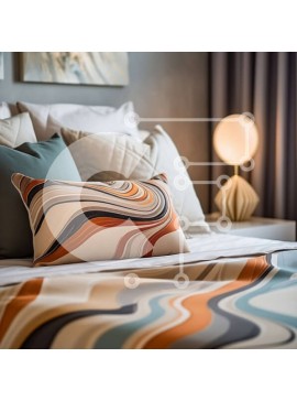 Intra Συλλεκτικό Ξύλινο Παζλ Plywood  4mm - Χαλαρώστε σε ένα άνετο και καλά φωτισμένο μοντέρνο υπνοδωμάτιο Σε Ξύλινο Κουτί - Διαστάσεις Puzzle: 10x10 cm – 25 κομμάτια