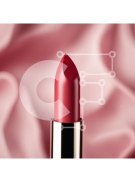 Σετ των 2 Intra Συλλεκτικό Ξύλινο Παζλ Plywood  4mm - Κοντινό πλάνο κόκκινο κραγιόν σε ροζ φόντο Σε Ξύλινο Κουτί - Διαστάσεις: 10x10 cm – 25 κομμάτια