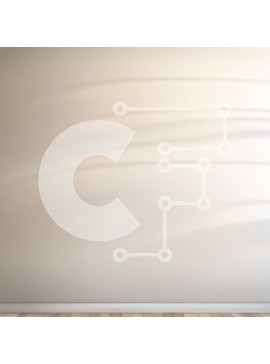 Intra Συλλεκτικό Ξύλινο Παζλ Plywood  4mm - Φωτεινό και ευάερο, κενό λευκό δωμάτιο με ξύλινο δάπεδο και μεγάλο παράθυρο Σε Ξύλινο Κουτί - Διαστάσεις Puzzle: 10x10 cm – 25 κομμάτια