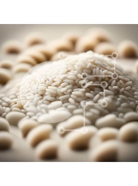 Σετ των 2 Intra Συλλεκτικό Ξύλινο Παζλ Plywood  4mm - Ένας σωρός από κόκκους λευκού ρυζιού Σε Ξύλινο Κουτί - Διαστάσεις: 10x10 cm – 25 κομμάτια