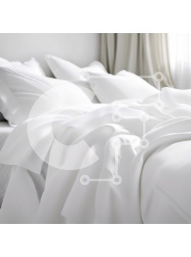 Intra Συλλεκτικό Ξύλινο Παζλ Plywood  4mm - Καθαρό και άνετο κρεβάτι με λευκά σεντόνια και όμορφα τοποθετημένα μαξιλάρια Σε Ξύλινο Κουτί - Διαστάσεις Puzzle: 10x10 cm – 25 κομμάτια