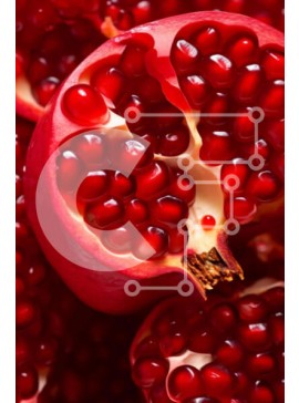 Σετ των 2 Intra Συλλεκτικό Ξύλινο Παζλ Plywood  4mm - Κοντινό πλάνο των κόκκινων ροδιών Σε Ξύλινο Κουτί - Διαστάσεις: 10x10 cm – 25 κομμάτια