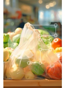 Σετ των 2 Intra Συλλεκτικό Ξύλινο Παζλ Plywood  4mm - Ανάμεικτα φρέσκα φρούτα και λαχανικά σε ένα τραπέζι Σε Ξύλινο Κουτί - Διαστάσεις: 10x10 cm – 25 κομμάτια