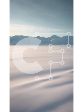 Σετ των 2 Intra Συλλεκτικό Ξύλινο Παζλ Plywood  4mm - Χιονισμένο τοπίο με βουνά και σκιέρ Σε Ξύλινο Κουτί - Διαστάσεις: 10x10 cm – 25 κομμάτια