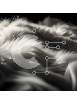 Intra Συλλεκτικό Ξύλινο Παζλ Plywood  4mm - Άνετο και κομψό: Λευκή ασαφής κουβέρτα ή κουβέρτα σε κοντινή απόσταση Σε Ξύλινο Κουτί - Διαστάσεις Puzzle: 10x10 cm – 25 κομμάτια