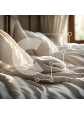 Intra Συλλεκτικό Ξύλινο Παζλ Plywood  4mm - Άνετο και φιλόξενο υπνοδωμάτιο με ηλιόλουστο μαξιλάρι Σε Ξύλινο Κουτί - Διαστάσεις Puzzle: 10x10 cm – 25 κομμάτια