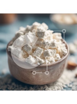 Σετ των 2 Intra Συλλεκτικό Ξύλινο Παζλ Plywood  4mm - Μπολ με τριμμένο τυρί με ρουστίκ ξύλινο μπολ Σε Ξύλινο Κουτί - Διαστάσεις: 10x10 cm – 25 κομμάτια