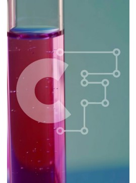 Intra Συλλεκτικό Ξύλινο Παζλ Plywood  4mm - Γυάλινο ποτήρι με Μωβ Υγρό για Επιστημονική Έρευνα Σε Ξύλινο Κουτί - Διαστάσεις Puzzle: 10x10 cm – 25 κομμάτια