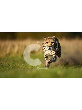 Intra Συλλεκτικό Ξύλινο Παζλ Plywood  4mm - Τσίτα που τρέχει μέσα από ένα χορταριασμένο χωράφι Σε Ξύλινο Κουτί - Διαστάσεις: 10x10 cm – 25 κομμάτια