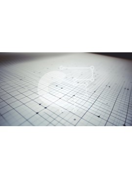 Intra Συλλεκτικό Ξύλινο Παζλ Plywood  4mm - Φύλλο χαρτιού με τετράγωνα και τελείες Σε Ξύλινο Κουτί - Διαστάσεις Puzzle: 10x10 cm – 25 κομμάτια