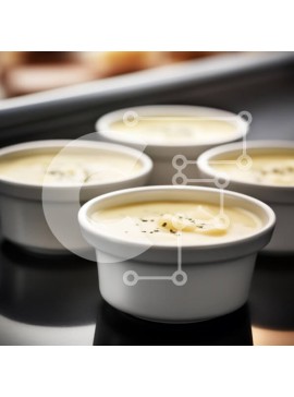 Σετ των 2 Intra Συλλεκτικό Ξύλινο Παζλ Plywood  4mm - Μπολ σούπας και επίδειξη ψωμιού Σε Ξύλινο Κουτί - Διαστάσεις: 10x10 cm – 25 κομμάτια