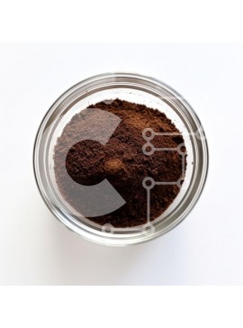 Σετ των 2 Intra Συλλεκτικό Ξύλινο Παζλ Plywood  4mm - Γυάλινο βάζο με σκούρα καφέ σκόνη Σε Ξύλινο Κουτί - Διαστάσεις: 10x10 cm – 25 κομμάτια