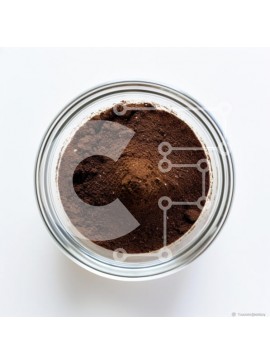 Σετ των 2 Intra Συλλεκτικό Ξύλινο Παζλ Plywood  4mm - Γυάλινο βάζο με σκούρα καφέ σκόνη Σε Ξύλινο Κουτί - Διαστάσεις: 10x10 cm – 25 κομμάτια