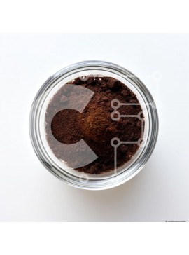 Σετ των 2 Intra Συλλεκτικό Ξύλινο Παζλ Plywood  4mm - Γυάλινο βάζο με σκούρα καφέ σκόνη Σε Ξύλινο Κουτί - Διαστάσεις: 10x10 cm – 25 κομμάτια