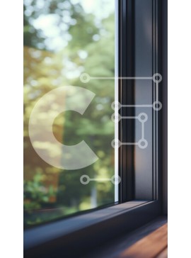 Intra Συλλεκτικό Ξύλινο Παζλ Plywood  4mm - Μοντέρνο παράθυρο με φυσικό φως Σε Ξύλινο Κουτί - Διαστάσεις Puzzle: 10x10 cm – 25 κομμάτια