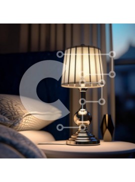 Intra Συλλεκτικό Ξύλινο Παζλ Plywood  4mm - Άνετο υπνοδωμάτιο με κομψό φωτιστικό Σε Ξύλινο Κουτί - Διαστάσεις Puzzle: 10x10 cm – 25 κομμάτια