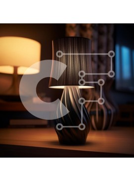 Intra Συλλεκτικό Ξύλινο Παζλ Plywood  4mm - Μοντέρνο φωτιστικό στο άνετο σαλόνι Σε Ξύλινο Κουτί - Διαστάσεις Puzzle: 10x10 cm – 25 κομμάτια