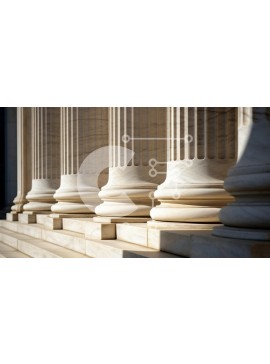 Intra Συλλεκτικό Ξύλινο Παζλ Plywood  4mm - Κομψές μαρμάρινες στήλες στην κλασική αρχιτεκτονική Σε Ξύλινο Κουτί - Διαστάσεις Puzzle: 10x10 cm – 25 κομμάτια