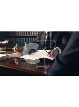 Intra Συλλεκτικό Ξύλινο Παζλ Plywood  4mm - Επιχειρηματίας που υπογράφει έγγραφα Σε Ξύλινο Κουτί - Διαστάσεις Puzzle: 10x10 cm – 25 κομμάτια