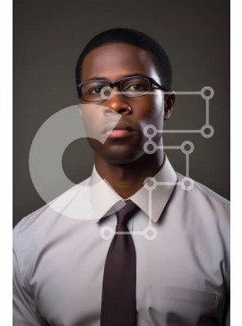 Intra Συλλεκτικό Ξύλινο Παζλ Plywood  4mm - Βέβαιος επιχειρηματίας με επαγγελματική ενδυμασία Σε Ξύλινο Κουτί - Διαστάσεις Puzzle: 10x10 cm – 25 κομμάτια