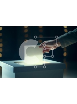 Intra Συλλεκτικό Ξύλινο Παζλ Plywood  4mm - Διαδικασία ψηφοφορίας με κάλπη Σε Ξύλινο Κουτί - Διαστάσεις Puzzle: 10x10 cm – 25 κομμάτια