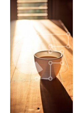 Intra Συλλεκτικό Ξύλινο Παζλ Plywood  4mm - Ζεστό ρόφημα σε ένα ζεστό περιβάλλον Σε Ξύλινο Κουτί - Διαστάσεις: 10x10 cm – 25 κομμάτια