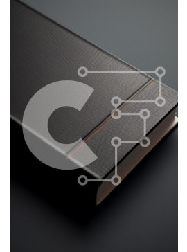 Intra Συλλεκτικό Ξύλινο Παζλ Plywood  4mm - Μαύρο σημειωματάριο σε σκοτεινή επιφάνεια Σε Ξύλινο Κουτί - Διαστάσεις: 10x10 cm – 25 κομμάτια