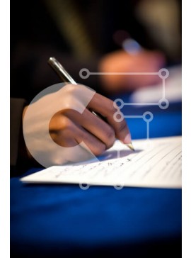 Intra Συλλεκτικό Ξύλινο Παζλ Plywood  4mm - Συνεδρία γραφής με στυλό και χαρτί Σε Ξύλινο Κουτί - Διαστάσεις Puzzle: 10x10 cm – 25 κομμάτια