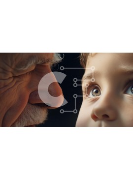 Intra Συλλεκτικό Ξύλινο Παζλ Plywood  4mm - Συναισθηματική σύνδεση μεταξύ γενεών Σε Ξύλινο Κουτί - Διαστάσεις Puzzle: 10x10 cm – 25 κομμάτια