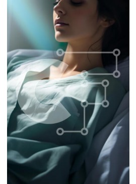 Intra Συλλεκτικό Ξύλινο Παζλ Plywood  4mm - Ανάπαυση σε νοσοκομειακό κρεβάτι Σε Ξύλινο Κουτί - Διαστάσεις Puzzle: 10x10 cm – 25 κομμάτια