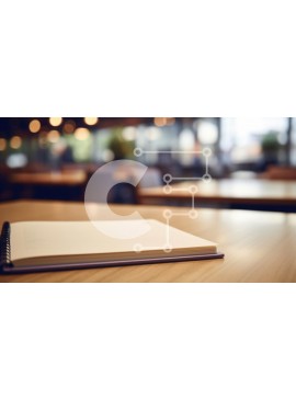 Intra Συλλεκτικό Ξύλινο Παζλ Plywood  4mm - Σημειωματάριο σε ένα ξύλινο τραπέζι σε ένα ζεστό περιβάλλον καφέ Σε Ξύλινο Κουτί - Διαστάσεις Puzzle: 10x10 cm – 25 κομμάτια