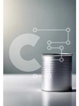 Intra Συλλεκτικό Ξύλινο Παζλ Plywood  4mm - Ασημένιο κουτί από κασσίτερο σε φόντο κλίσης Σε Ξύλινο Κουτί - Διαστάσεις: 10x10 cm – 25 κομμάτια