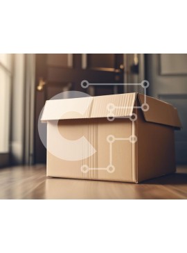 Intra Συλλεκτικό Ξύλινο Παζλ Plywood  4mm - Κλειστό κουτί από χαρτόνι σε ξύλινο πάτωμα Σε Ξύλινο Κουτί - Διαστάσεις Puzzle: 10x10 cm – 25 κομμάτια