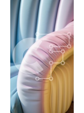 Intra Συλλεκτικό Ξύλινο Παζλ Plywood  4mm - Κομψή, μοντέρνα καρέκλα με ντεγκραντέ ταπετσαρία Σε Ξύλινο Κουτί - Διαστάσεις Puzzle: 10x10 cm – 25 κομμάτια