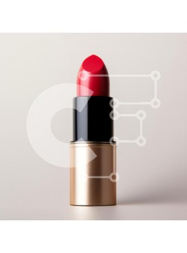 Σετ των 2 Intra Συλλεκτικό Ξύλινο Παζλ Plywood  4mm - Ζωντανό κόκκινο κραγιόν Σε Ξύλινο Κουτί - Διαστάσεις: 10x10 cm – 25 κομμάτια