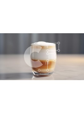 Σετ των 2 Intra Συλλεκτικό Ξύλινο Παζλ Plywood  4mm - Πολυεπίπεδο ρόφημα καφέ Σε Ξύλινο Κουτί - Διαστάσεις: 10x10 cm – 25 κομμάτια