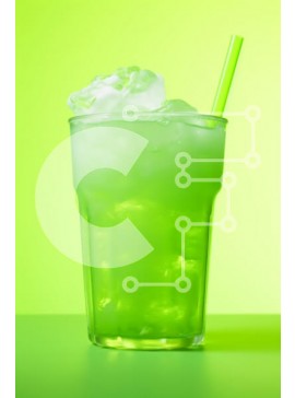 Σετ των 2 Intra Συλλεκτικό Ξύλινο Παζλ Plywood  4mm - Δροσιστικό πράσινο ρόφημα με πάγο Σε Ξύλινο Κουτί - Διαστάσεις: 10x10 cm – 25 κομμάτια