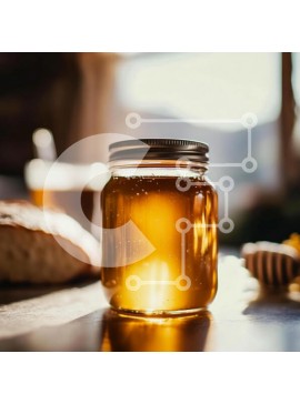 Σετ των 2 Intra Συλλεκτικό Ξύλινο Παζλ Plywood  4mm - Βάζο μέλι με ψωμί και ποτό Σε Ξύλινο Κουτί - Διαστάσεις: 10x10 cm – 25 κομμάτια