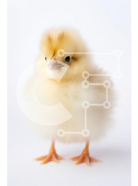 Σετ των 2 Intra Συλλεκτικό Ξύλινο Παζλ Plywood  4mm - Χνουδωτό κίτρινο γκόμενο Σε Ξύλινο Κουτί - Διαστάσεις: 10x10 cm – 25 κομμάτια