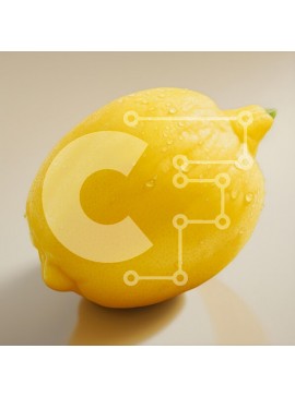 Σετ των 2 Intra Συλλεκτικό Ξύλινο Παζλ Plywood  4mm - Φρέσκο ​​λεμόνι με σταγονίδια νερού Σε Ξύλινο Κουτί - Διαστάσεις: 10x10 cm – 25 κομμάτια