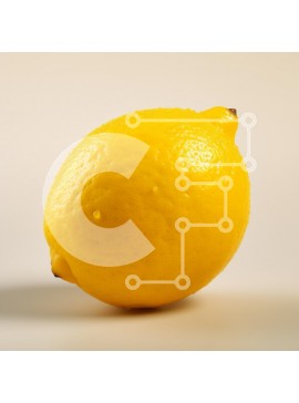 Σετ των 2 Intra Συλλεκτικό Ξύλινο Παζλ Plywood  4mm - Φρέσκο ​​λεμόνι σε ανοιχτόχρωμο φόντο Σε Ξύλινο Κουτί - Διαστάσεις: 10x10 cm – 25 κομμάτια