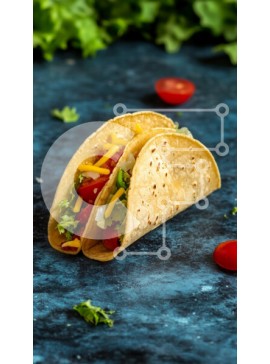 Intra Συλλεκτικό Ξύλινο Παζλ Plywood  4mm - Νόστιμα τάκος με φρέσκα υλικά Σε Ξύλινο Κουτί - Διαστάσεις: 10x10 cm – 25 κομμάτια