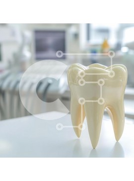 Intra Συλλεκτικό Ξύλινο Παζλ Plywood  4mm - Ρεαλιστικό μοντέλο δοντιών στην οδοντιατρική κλινική Σε Ξύλινο Κουτί - Διαστάσεις Puzzle: 10x10 cm – 25 κομμάτια